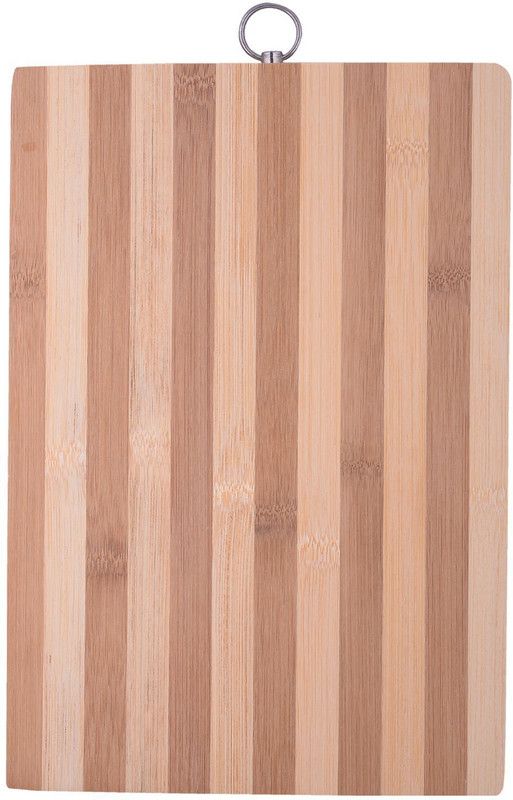 KitchenFest ® Premium Bamboo Kitchen Chopping Board|for Healthy Cooking Wooden Cutting Board  (Brown Pack of 1 Dishwasher Safe)