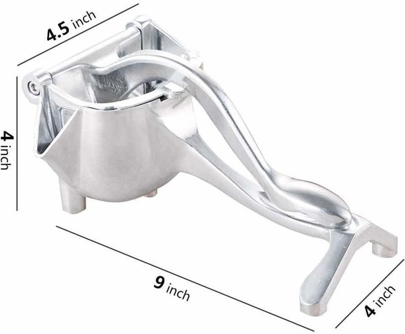 TUQO Aluminium Hand Juicer  (Silver)
