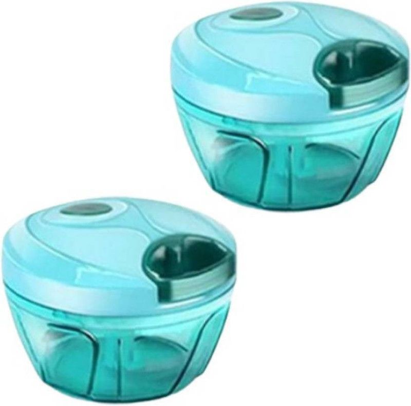 Indian kitchen magic set of 2 handy choppers Vegetable & Fruit Chopper  (2 choppers)