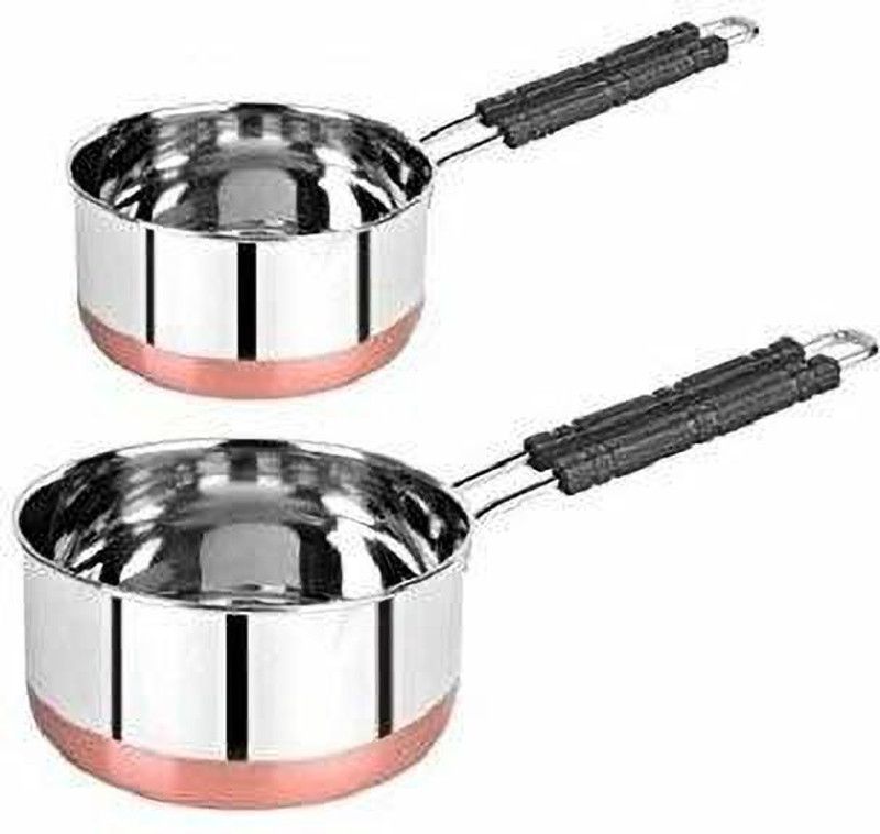 deadly Fry Pan 15.5 cm, 17 cm diameter 1 L, 1.5 L capacity  (Steel, Induction Bottom)