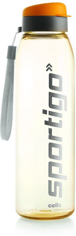 cello Sportigo Plastic Bottle, 800ml,Orange 800 ml Bottle  (Pack of 1, Orange, Plastic)