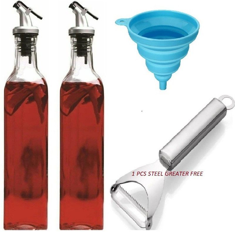 STARKENDY 500 ml, 500 ml Cooking Oil Dispenser Set  (Pack of 4)