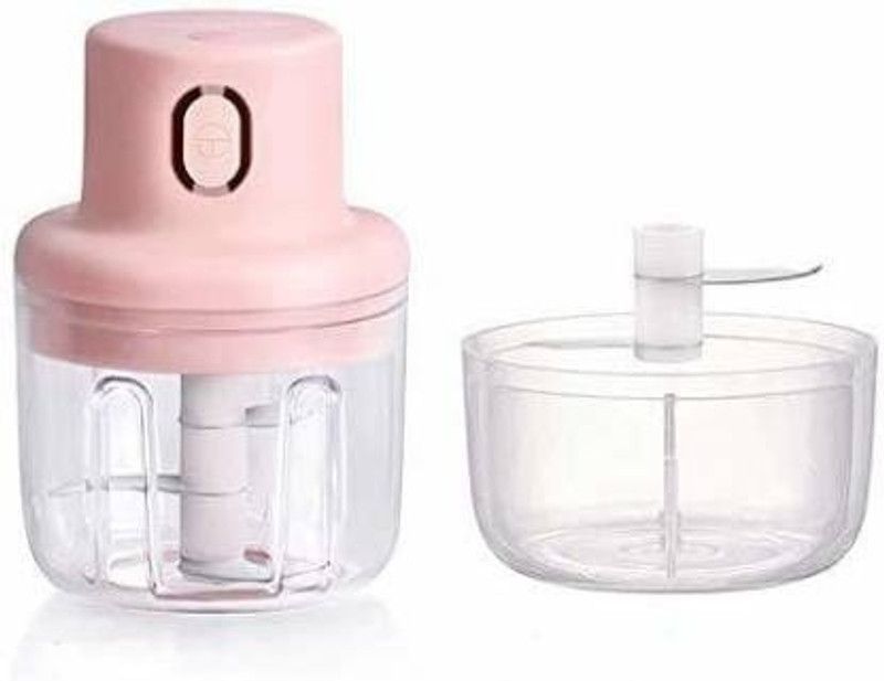rcare collection Mall Electric Mini Chopper with USB - Portable Small Food Processor for Garlic/Chili/Ginger/Onion Vegetable Chopper  (1 USB CHOPPER)