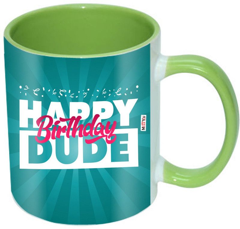 ME&YOU Birthday Wishes Quoted Printed Ceramic Colored Gift for Brother Sister Father Mother Friends On Birthday, Birthday Gifts IZ19DTMUg-392 Ceramic Coffee Mug  (325 ml)