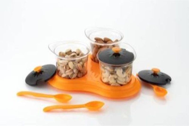 KITCHEN INDIA Salt & Pepper Set Glass  (1 Piece)