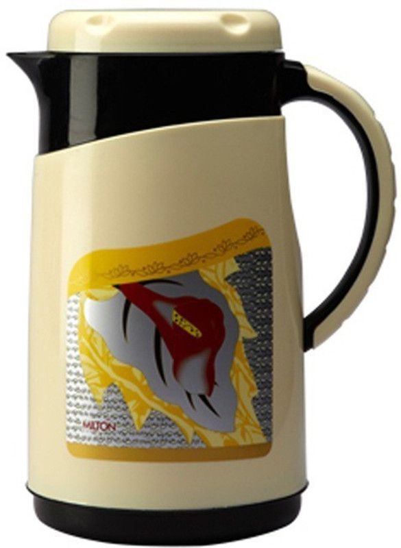 MILTON Viva 1000 ml Flask  (Pack of 1, Brown, Steel)