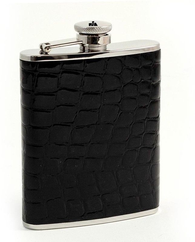 Star Magic Matt Stainless Steel Hip Flask  (236 ml)
