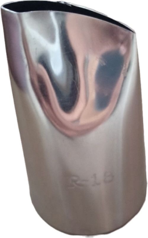SHOAIB R-18 NOOR ICING NOZZLE Stainless Steel Quick Flower Icing Nozzle  (Silver Pack of 1)