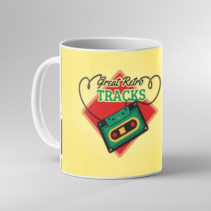 Printed Cups, Best Gifts -D236 Ceramic Coffee Mug  (325 ml)
