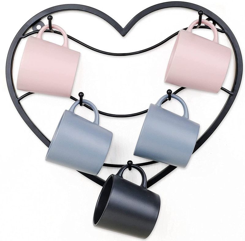 Groovy Shop Cup Kitchen Rack Iron