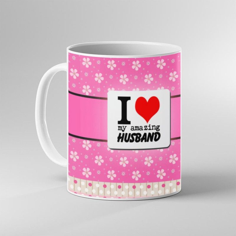 Printed Cups, Best Gifts -D264 Ceramic Coffee Mug  (325 ml)