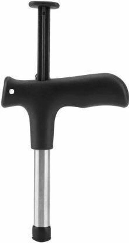 Paratpar Mart Coconut Opener Tool ( Stainless steel ). NA Peeler (Black) Straight Peeler  (Silver)