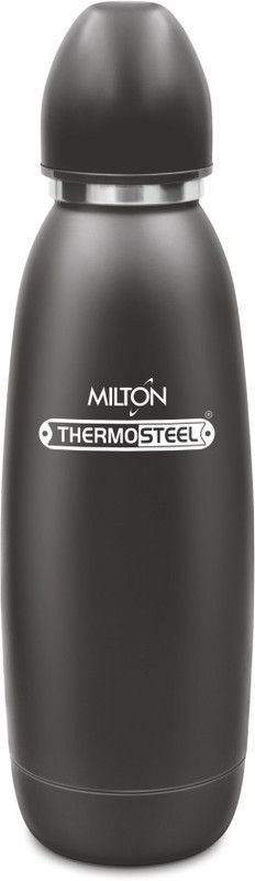 MILTON ADVENT-BLACK-750ML 750 ml Bottle  (Pack of 1, Black, Steel)