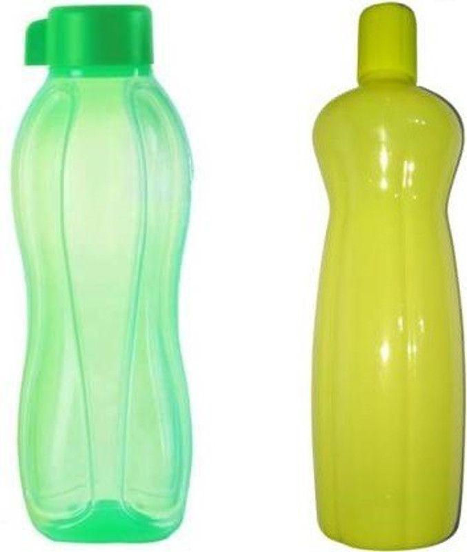 ATOZSTATIONERY 900ml Bottle (Pack of 2) 900 ml Bottle  (Pack of 2, Green, Plastic)