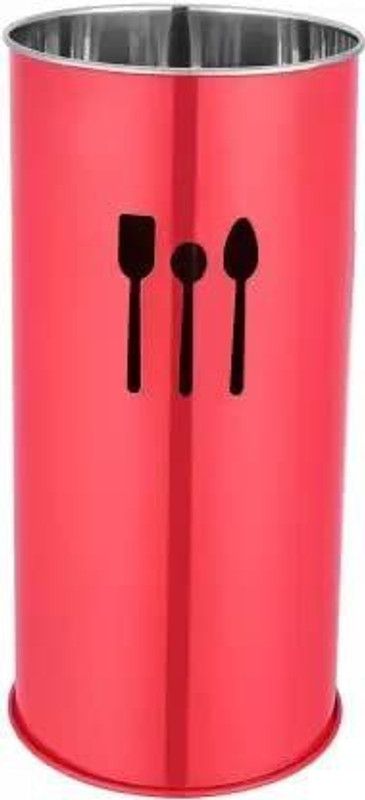 ANIAN Empty Cutlery Holder Case  (Red Holds 24 Pieces)