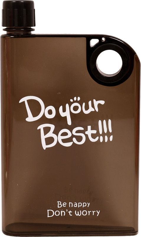 HOMOKART NOTE BOOK BOTTLE 380 ml Bottle  (Pack of 1, Black, Plastic)
