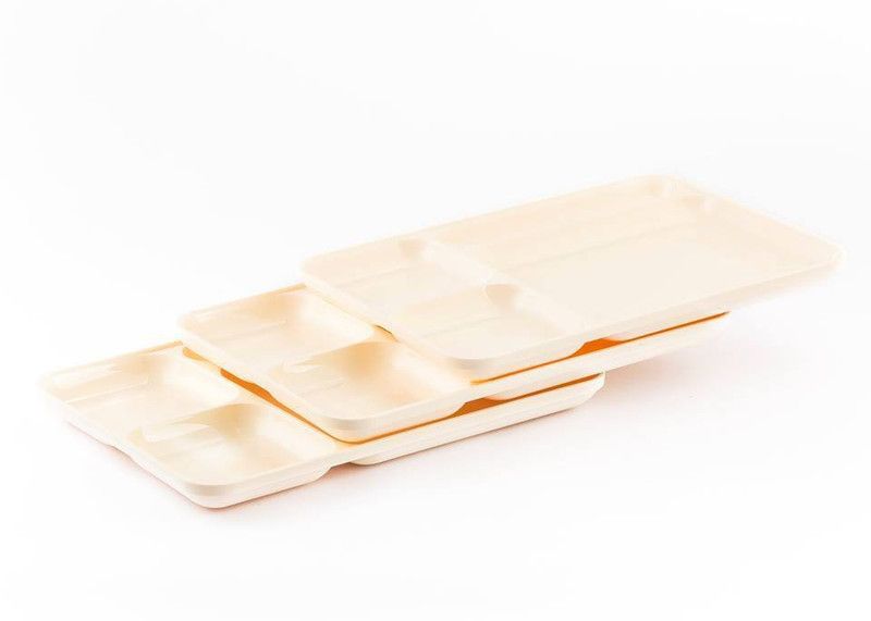 Signoraware Stack Thali Plate  (Pack of 3, Microwave Safe)