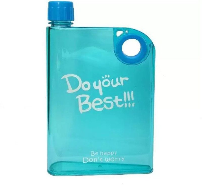 Online Store Water Bottle Sport Outdoors Notebook Creative Plastic A5 Memo 380 ml Bottle 380 ml Bottle  (Pack of 1, Multicolor, Plastic)