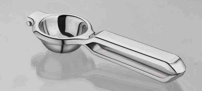 m mkumar Steel Hand Juicer Stainless Steel Lemon Squeezer with Bottle Opener | Premium Quality Lime Juicer | Manual Citrus Press Juicer (Opener + Squeezer) (Silver) Hand Juicer  (Silver)