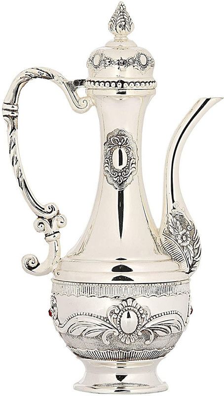NM 724 Jug Glass Tray Set  (BRASS)
