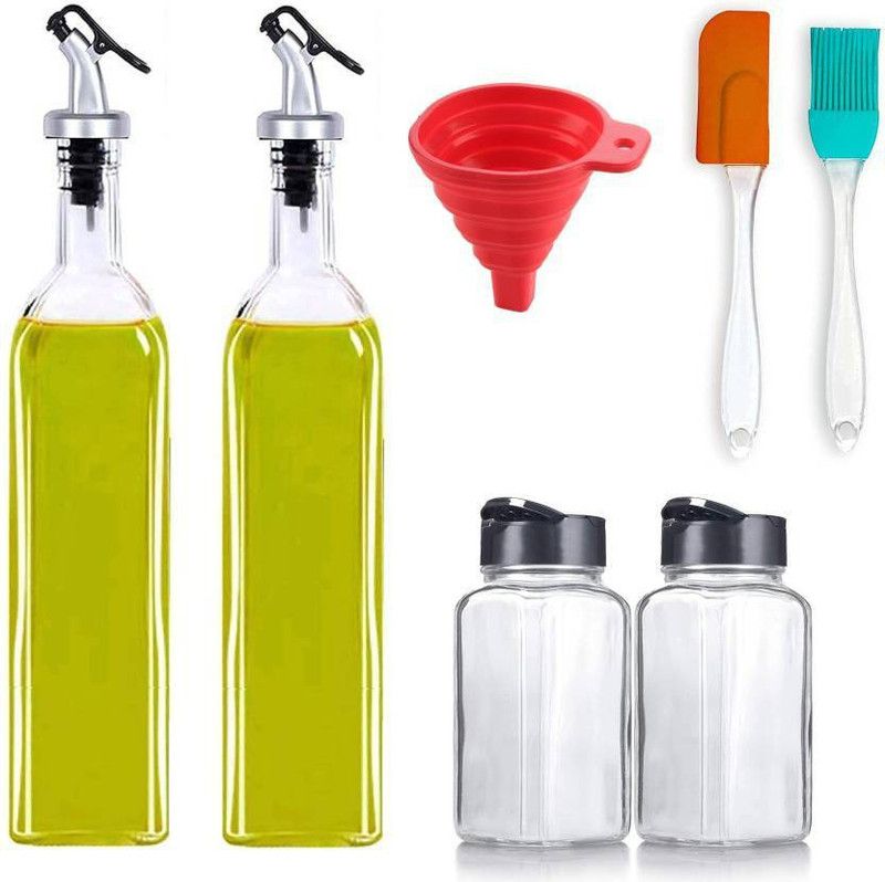 LOSIF 500 ml Cooking Oil Dispenser Set  (Pack of 7)