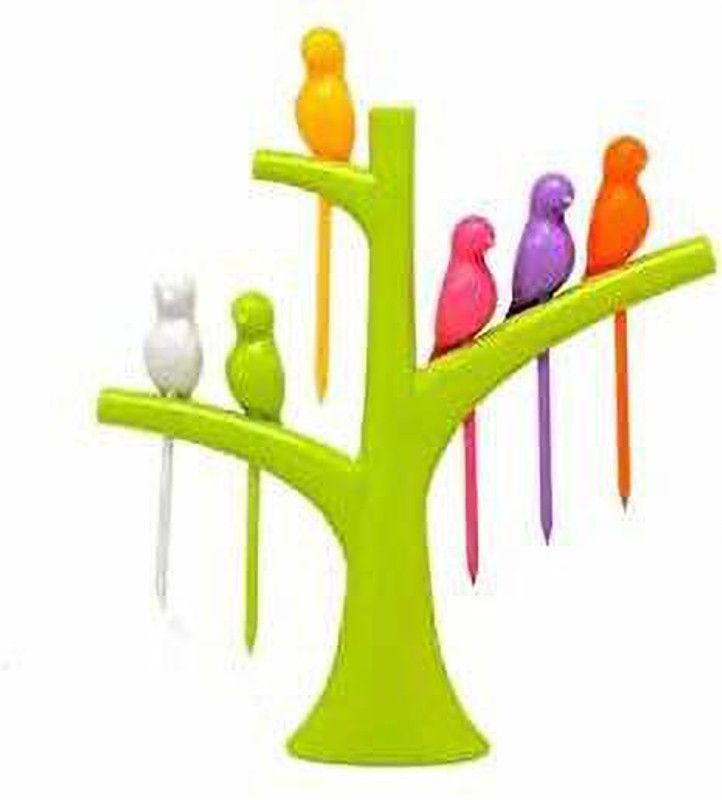RS Creations Plastic Fruit Fork
