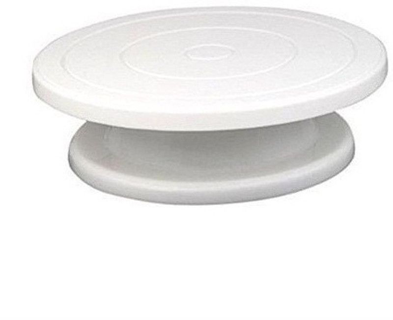 SYGA 28CM White Cake Turnable Tray
