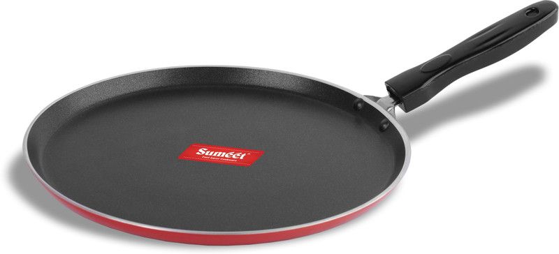 Sumeet 2.6mm Non Stick Dosa Tawa - 31cm Dia (Red) Tawa 31 cm diameter  (Aluminium, Non-stick)