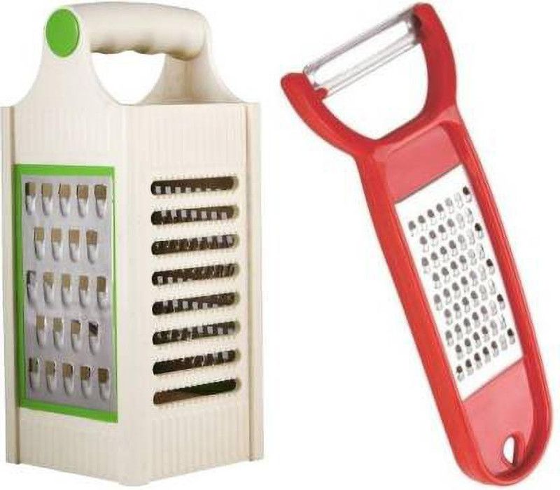Tranduious 4 in 1 Vegetable & Fruit Grater & Slicer vegetable slicer Multicolor Kitchen Tool Set Kitchen Tool Set  (Multicolor, Grater)