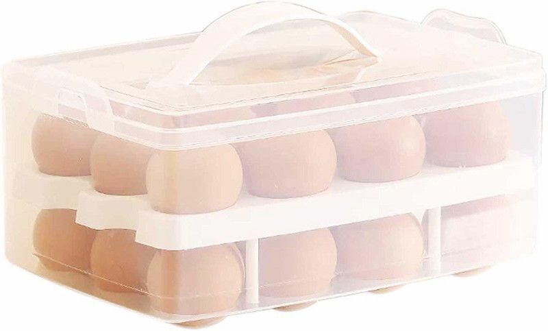 justone choice Plastic Egg Container - 2 dozen  (Multicolor)