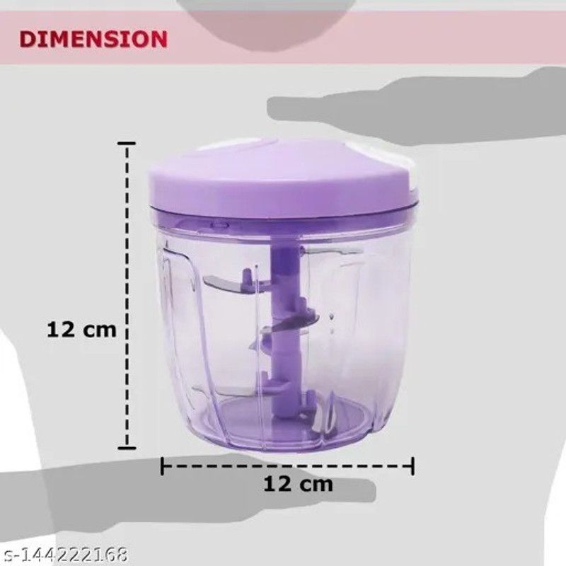 2 in 1 Handy Chopper, XL, Vegetable Fruit Nut Onion Chopper, Hand Meat Grinder Vegetable & Fruit Chopper  (1)
