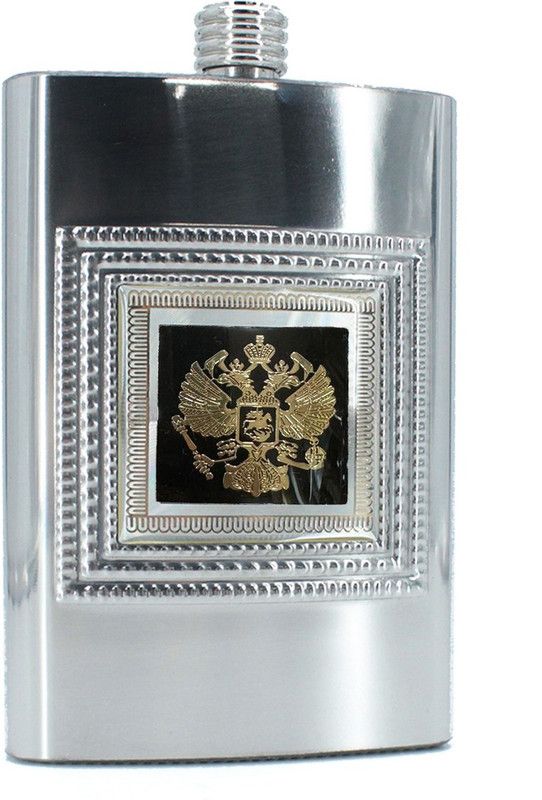 ALKINE Stainless Steel Hip Flask  (260 ml)