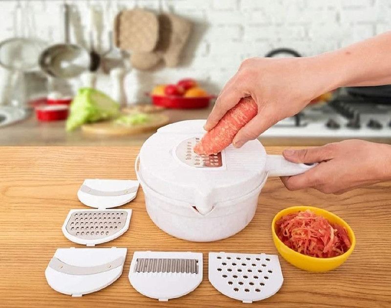 SMARTER ZONE Colander  (White Pack of 1)