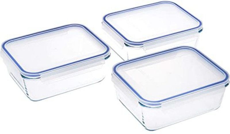 amaz Plastic Utility Container - 500 ml  (Pack of 3, Blue)