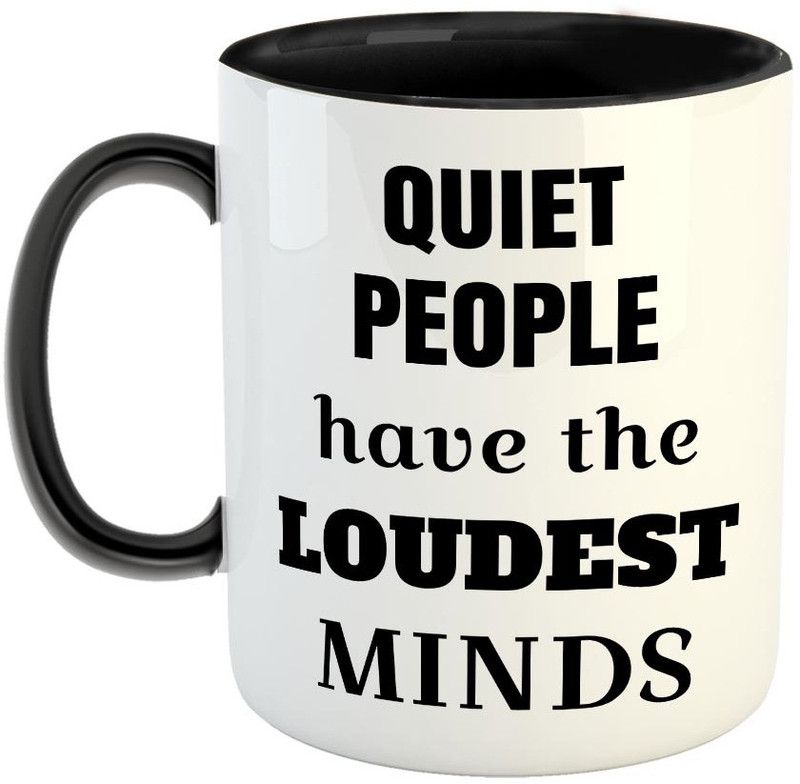 FABTODAY I Never asked to be World's Best BOSS But here i am Absolutely Crushing it Coffee - Best Gift for Boss - Color - Black (0555) Ceramic Coffee Mug  (350 ml)