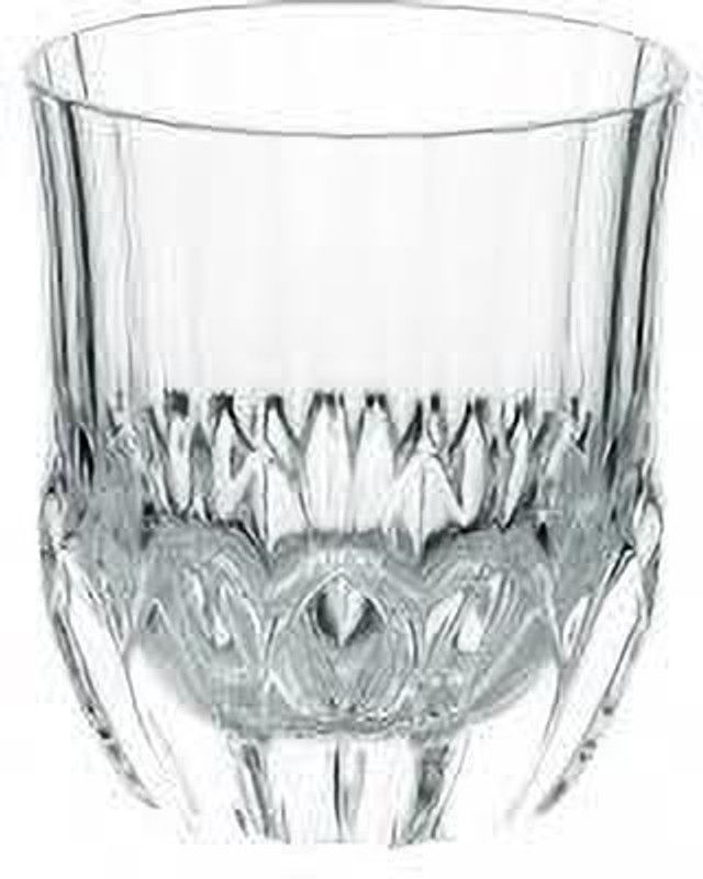 NOGAIYA (Pack of 6) Crystal Whisky Glass Set | Premium Tumbler Glass - For Whiskey - Bourbon - Water - Beverage - Drinking Glasses - Lead Free Cristal Glass Set (300 ml, Glass) TUB 104 Glass Set Whisky Glass  (300 ml, Glass, Clear)