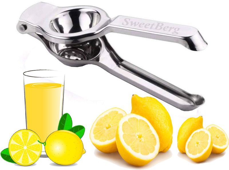 SWEETBERG Steel Hand Juicer  (Silver)