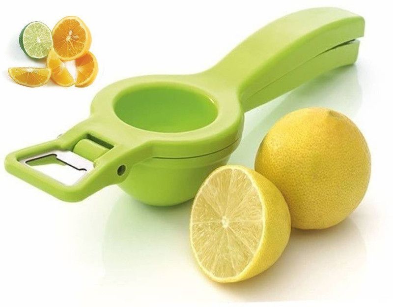 BadiWal Plastic, Steel lemon juicer squeezer green (pack of 1) Hand Juicer  (Multicolor)