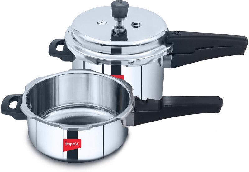 IMPEX EP 3C5 3 L, 5 L Induction Bottom Pressure Cooker  (Stainless Steel)