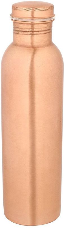 Amodi Seamless, Joint less, Rust free, Leak proof, Matte finished, Pure Copper 950 ml Bottle  (Pack of 1, Gold, Copper)