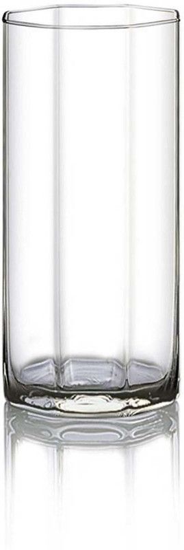 NOGAIYA (Pack of 6) lp77 Glass Set Water/Juice Glass  (250 ml, Glass, Clear)