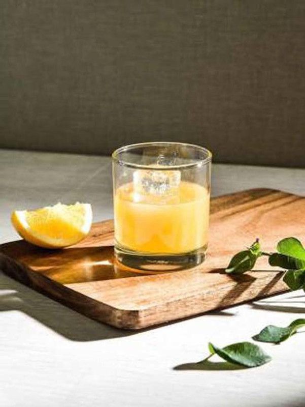 KAPDOLIYAS (Pack of 6) q103 Glass Set Water/Juice Glass  (300 ml, Glass, Clear)