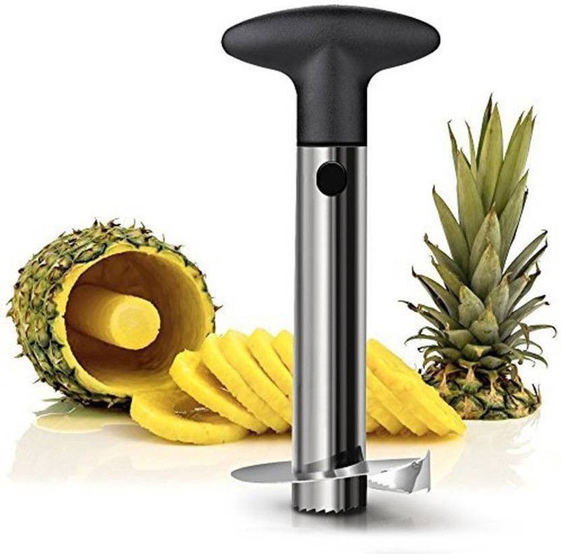 BLUE LAND pineapple cutter stainless steel fruit cutters Pineapple Slicer  (1)
