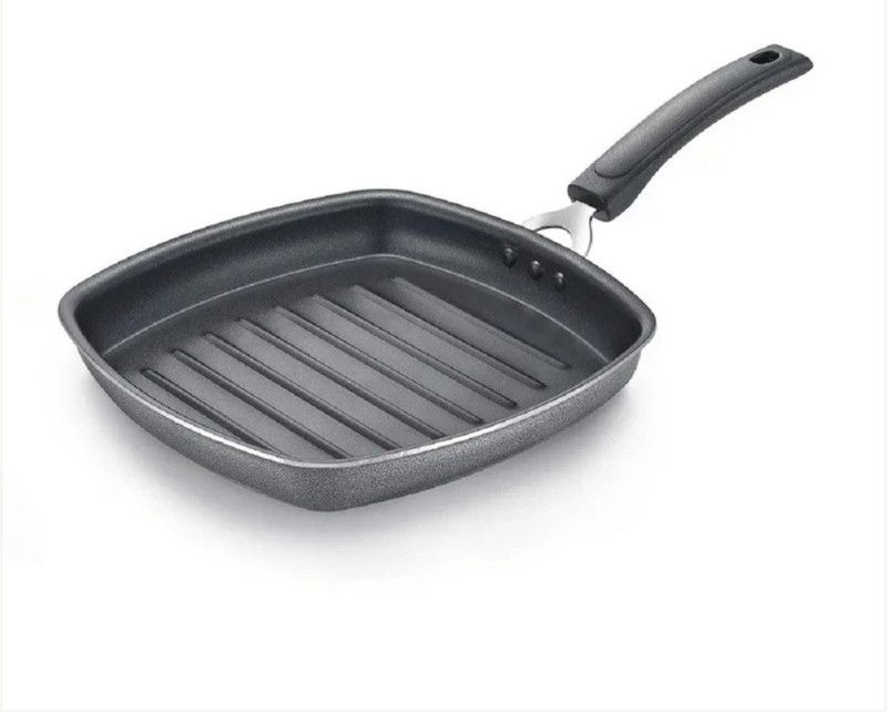Prestige Grill Pan 25 cm diameter 2 L capacity  (Aluminium, Non-stick)