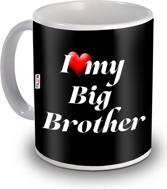 ME&YOU Raksha Bandhan Gift, Best Brother Gift, BrotherIZ19STBrotherMu-07 Ceramic Coffee Mug  (325 ml)