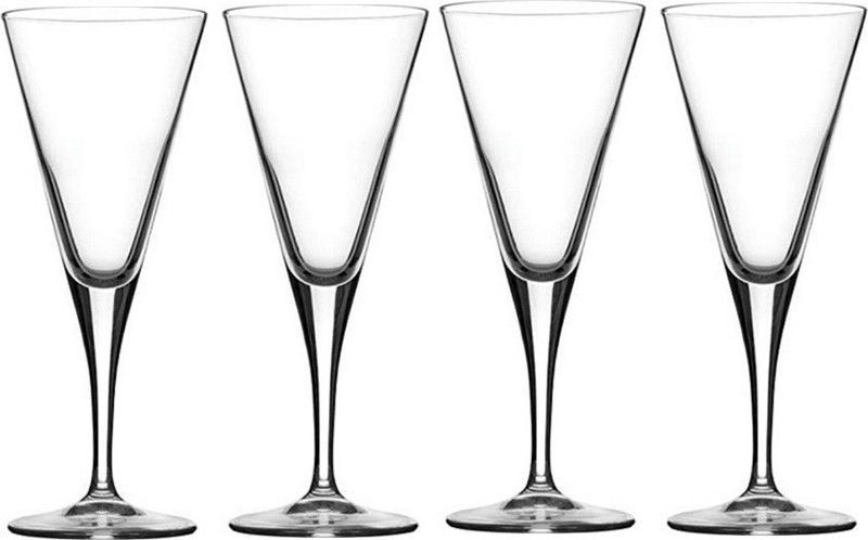 (Pack of 4) Attractive Design Stylish Drinking Glass, Home, Bar, Restaurant, Transparent, 300 Ml, Pack Of 4 Glass Set  (300 ml, Glass)