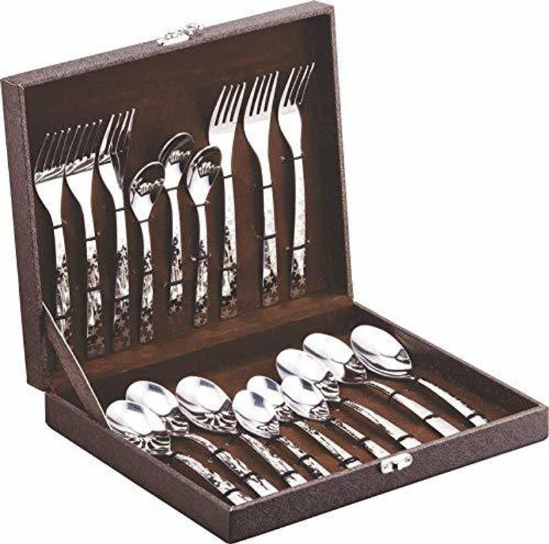 Steeledge Stainless Steel Cutlery Set  (Pack of 18)