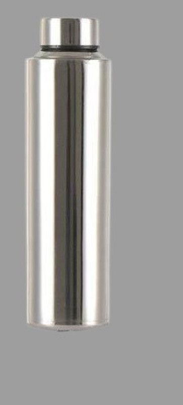 Aquasleri Stainless Steel Water Bottle 1000 ml Bottle  (Pack of 1, Steel/Chrome, Steel)