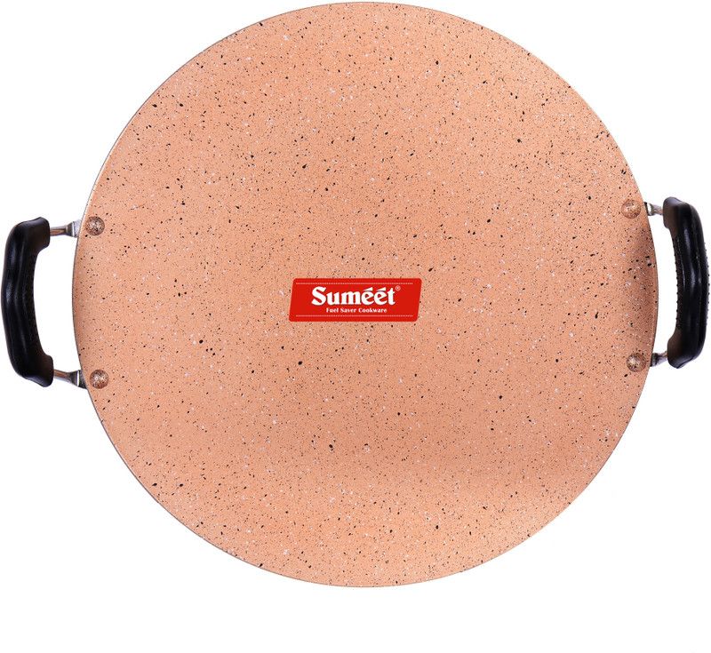 Sumeet Granite Finish NonStick 4mm Thick Saral Dosa Tawa - 30.5 cm (Peach Color) Tawa 30.5 cm diameter  (Aluminium)
