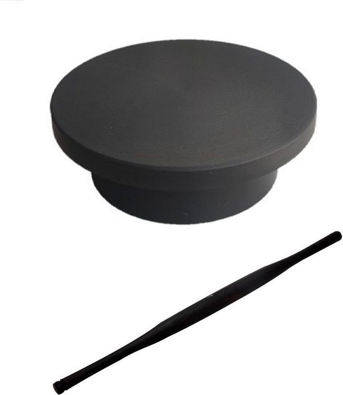 Sarjak Chakla Belen Rolling Board Stand Chapati Puri Pappad Khakra Roti Maker Rolling Pin & Board  (Pack of 1)